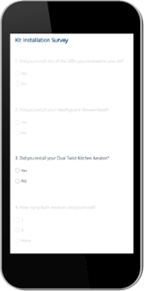 Kit Installation Verification Survey